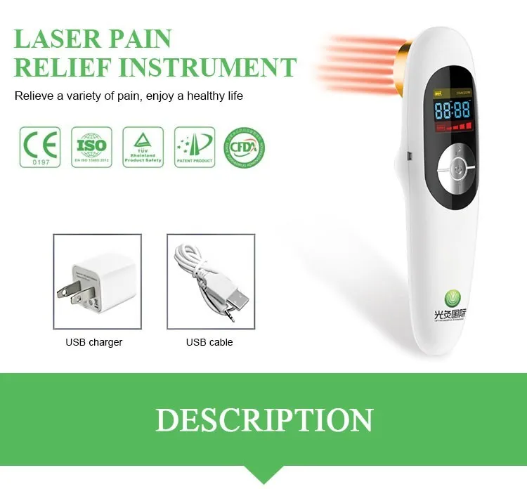 Cold Laser Therapy Device For Veterinary Dog And Cat Pain Treatment