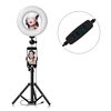 22CM Studio Live Led Ring Light Phone Selfie Beauty Photograph With Tripod Stand