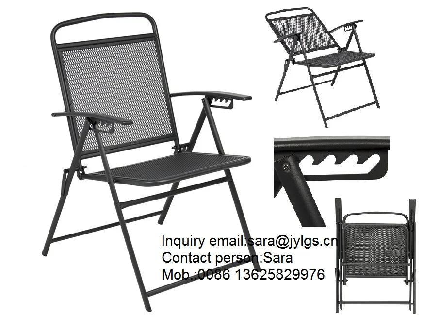 3 Piece Patio Folding Bistro Set Outdoor Table And Chairs Furniture