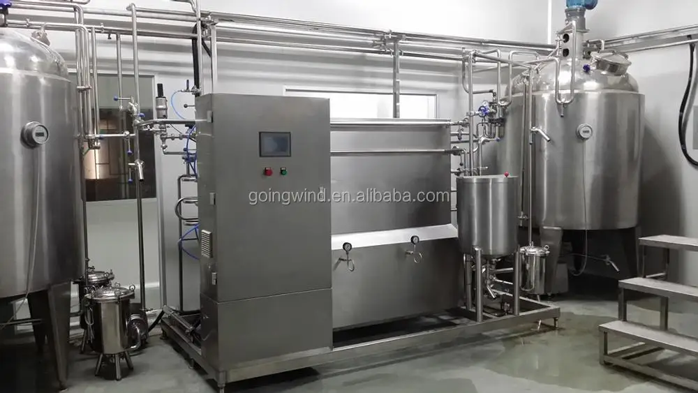 Automatic Commercial Tubular Pasteurizer Tube In Tube Uht Ultra High