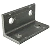 Hot rolled cold formed galvanized slotted perforated punched steel angle bracket