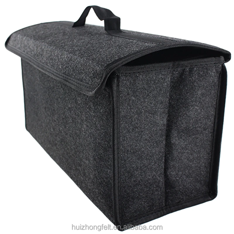 Wholesale Felt Fabric Car Boot Organizer Foldable For Tools Storage