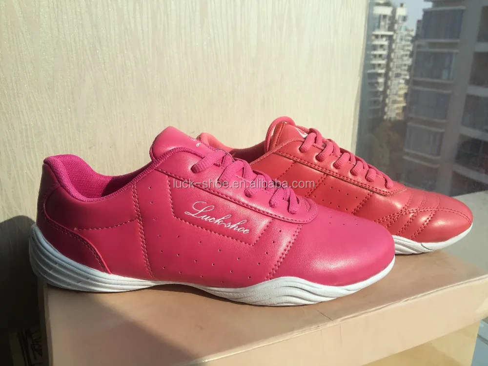 White Athletic Cheer Shoes Custom Brand Training Cheer Shoes Women