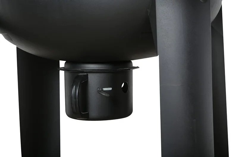 Heavy Duty Kettle Charcoal Barbecue Grill With Side Table Large Premium