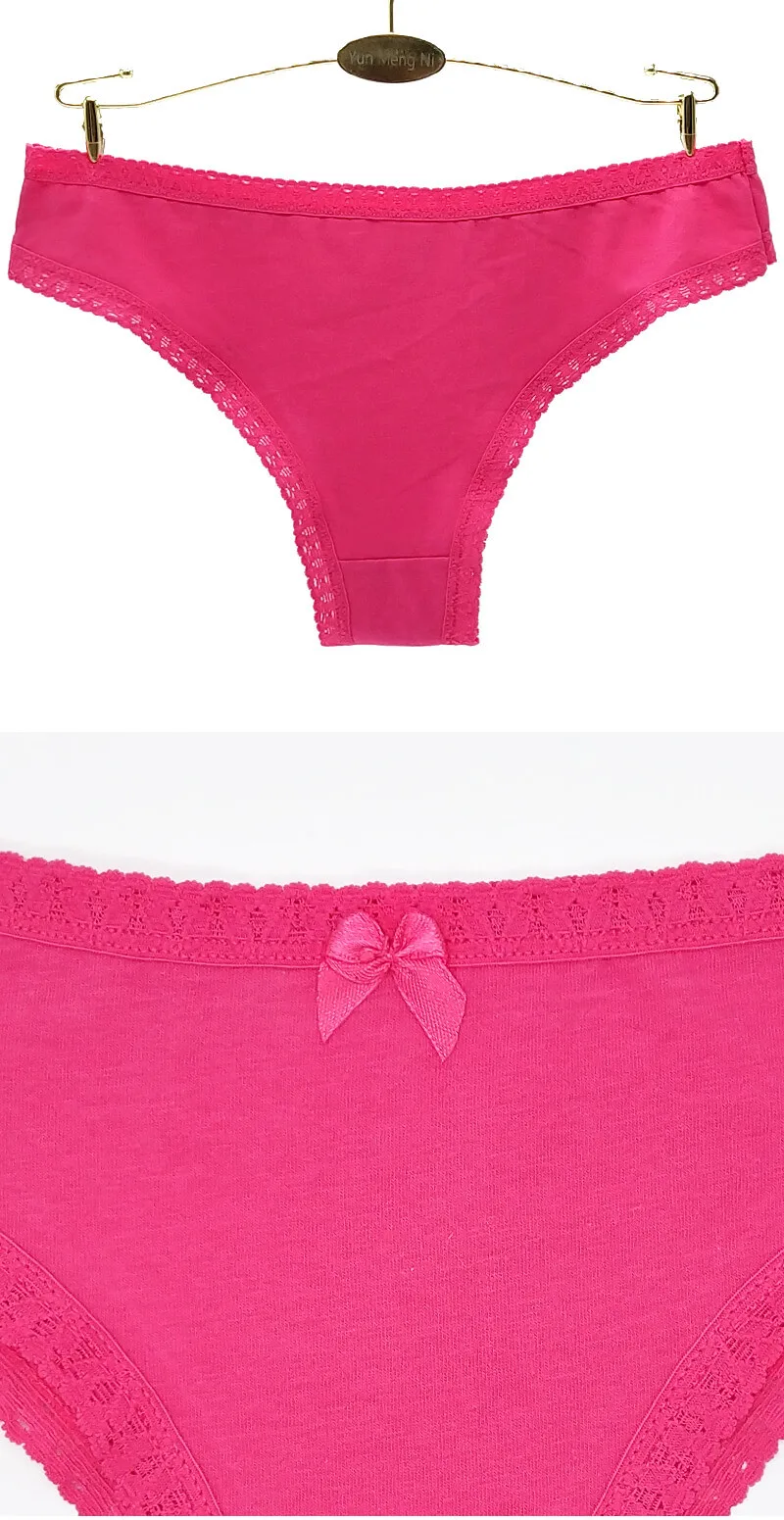 Yun Meng Ni Underwear Plain Colors Cotton Bikini Hipsters Womens Panties Buy Womens Panties 9951