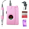 30000RPM Rechargeable Electric Nail Drill Machine Acrylic Nail File Manicure Drills Manicure Pedicure Kit Set With Sanding Bits