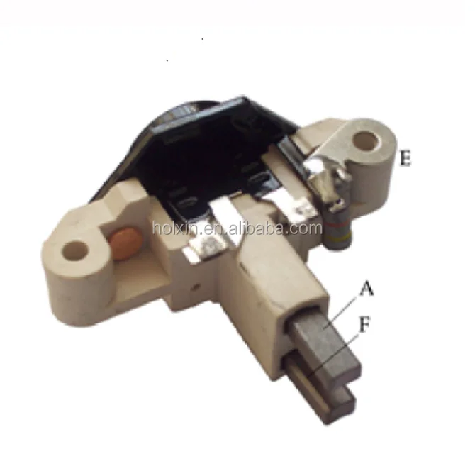 Voltage Regulator for Bosch Alternator w// Brush Holder 14.5V Set Point