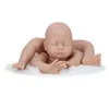 Hot lifelike silicone full body baby naked cheap reborn baby diy doll kits