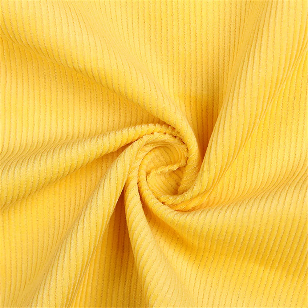 Strip Meryl Corduroy Fabric For Garment Shoes Trousers Blanket - Buy ...
