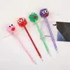 Top grade attractive style funny hair ball expression ballpoint pen 2017