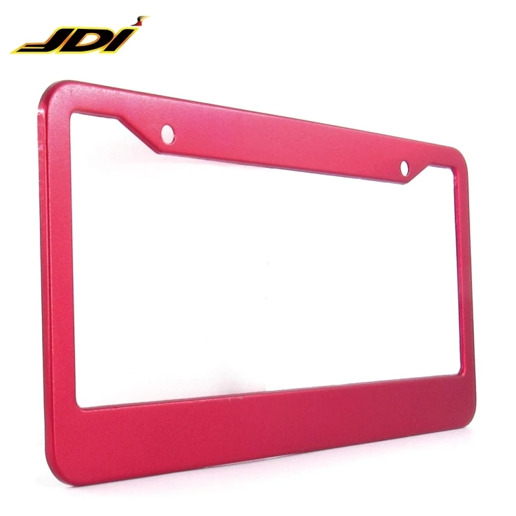 Wholesale Customized Stainless Steel Car License Plate Frames Embossed