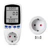 LCD display US plug digital energy meter socket