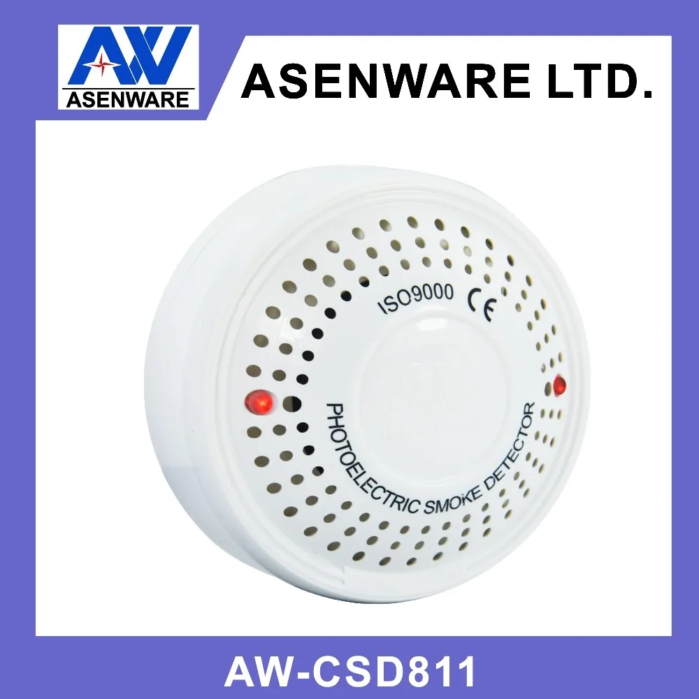 Fire fighting device smoke detector for wireless fire alarm system