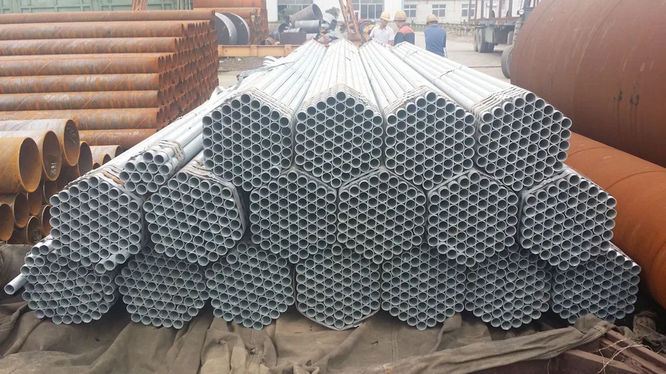 3/4 Inch Galvanized Steel Pipe Astm 53 Galvanized Steel Tube Flange