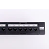 new design cctv unloaded patch panel 6 8 12 24 36 48 64 110 port block cat5e cat6 cat7 rj45 rj11 patch panel