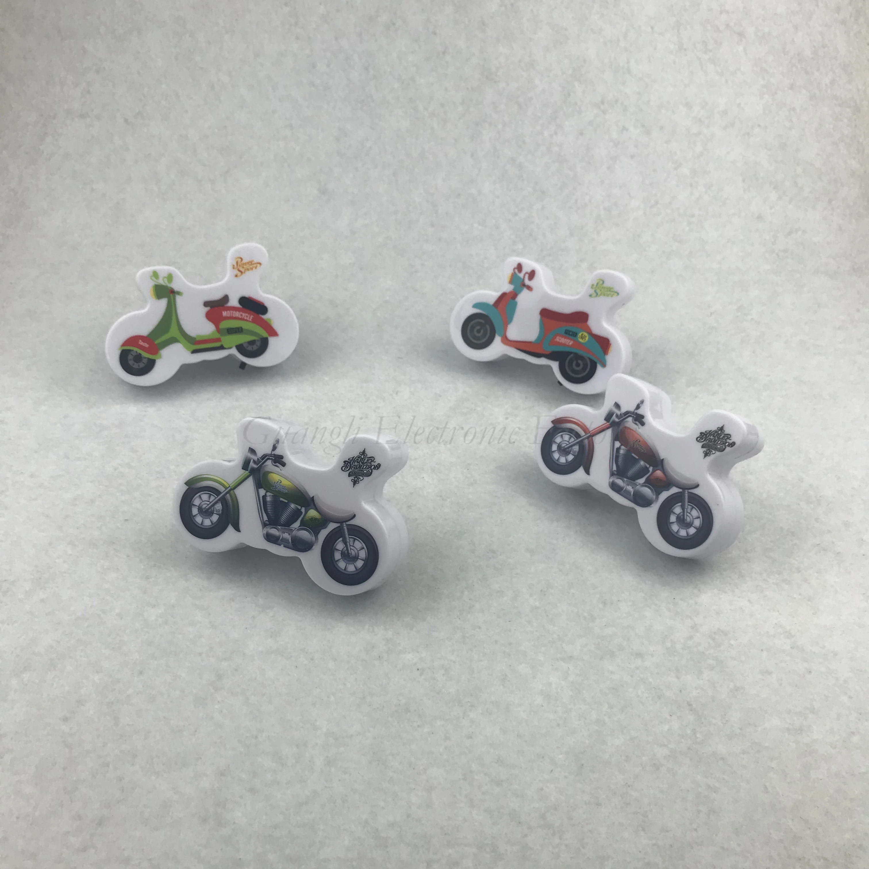 W012 OEM 4SMD mini switch plug in motorbike Motorcycle cartoon room usege night light For Baby Bedroom cute gift