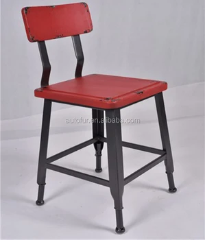 Retro Old Style Finished Vintage Metal Outdoor Garden Retro Old Style Finished Vintage Metal Outdoor Garden Chairs