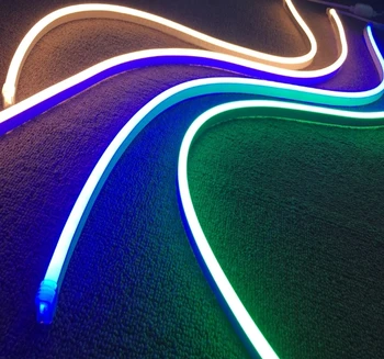 Blue Led Flexible Neon Lights Car Knight Rider Strip 5050 Blue Led Flexible Neon Lights Car