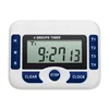 KH-TM043 Digital Timer Clock 12/24 Hours Countdown Kitchen Four Channels 4 Groups Event Count Up Down Timer Clock with Alarm