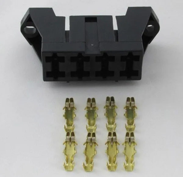 4 Circuit Atc/ato Fuse Holder Block Panel For Delphi W/ Buss Bar Can