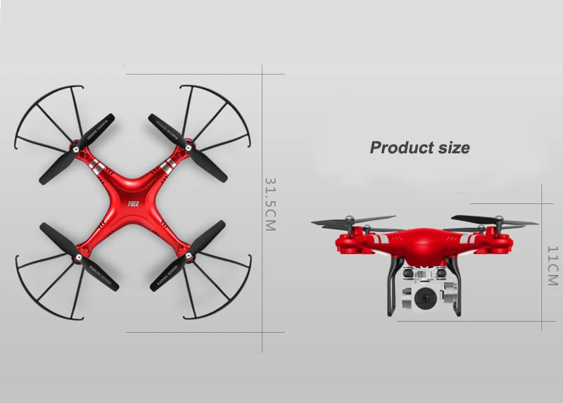 2018 trending products 1080P wide angle & Real-time transmission camera drone