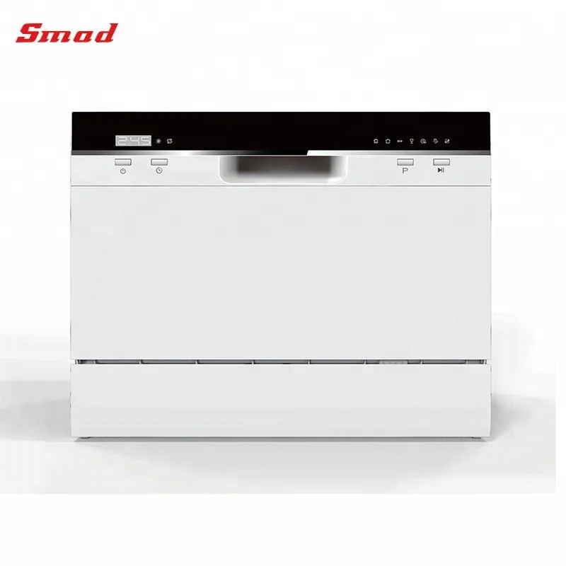 White Portable Compact Countertop Dishwasher View Small Dish