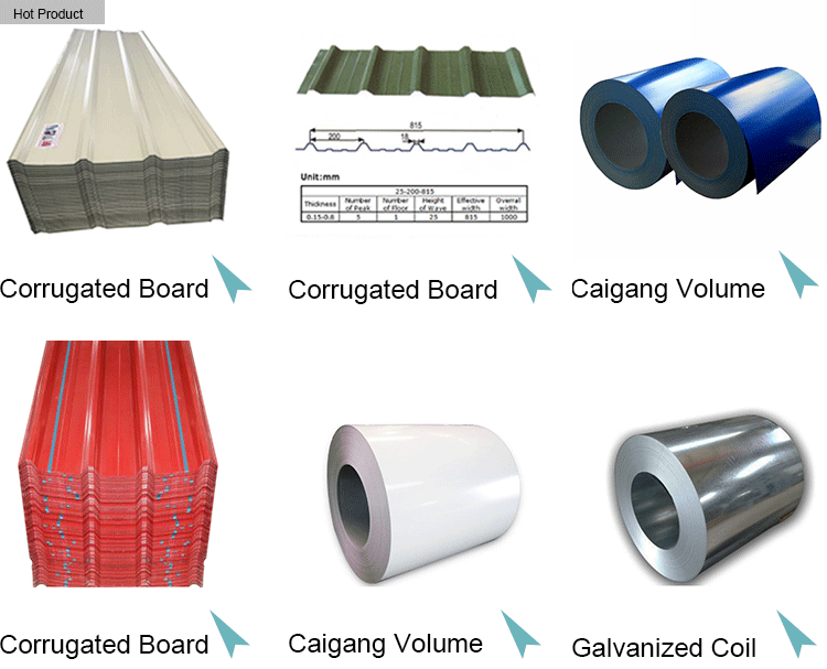 Chuangcai Steel Sheet Coils Usa Building Materials List /galvanized