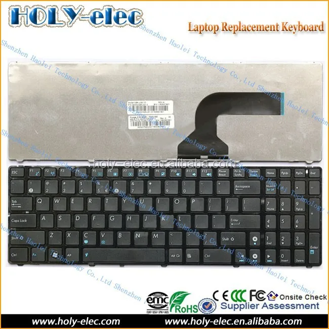 for ASUS G51 G53 G53S G60 G72 G73 K52 K53 N61 N61JV laptop keyboard backlit EU
