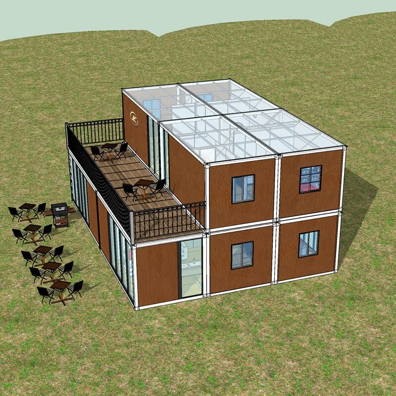 High Quality Movable Fabricated Container House For Living,Used