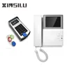 4.3 inch handset color lcd handset video intercom with rfid unlocking and password