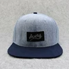 Snapback not logo metal hat mesh trucker cap