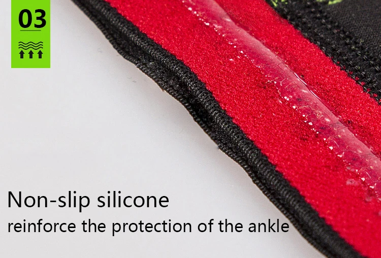 Copper Adjustable Stabilizer Elastic Ankle Brace Support