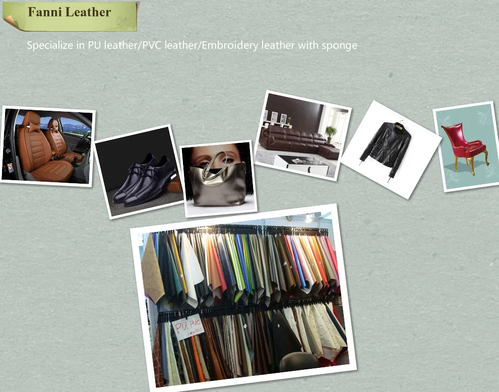 PU Synthetic Artificial Leather For Shoe Lining