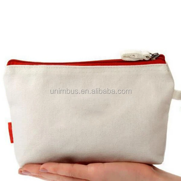 small canvas bags with zipper