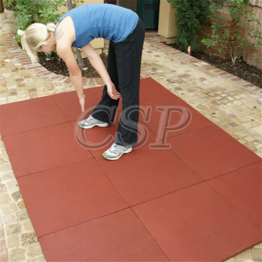 Colorful Gym Rubber Floor Natural Outdoor Basketball Court Rubber Mat