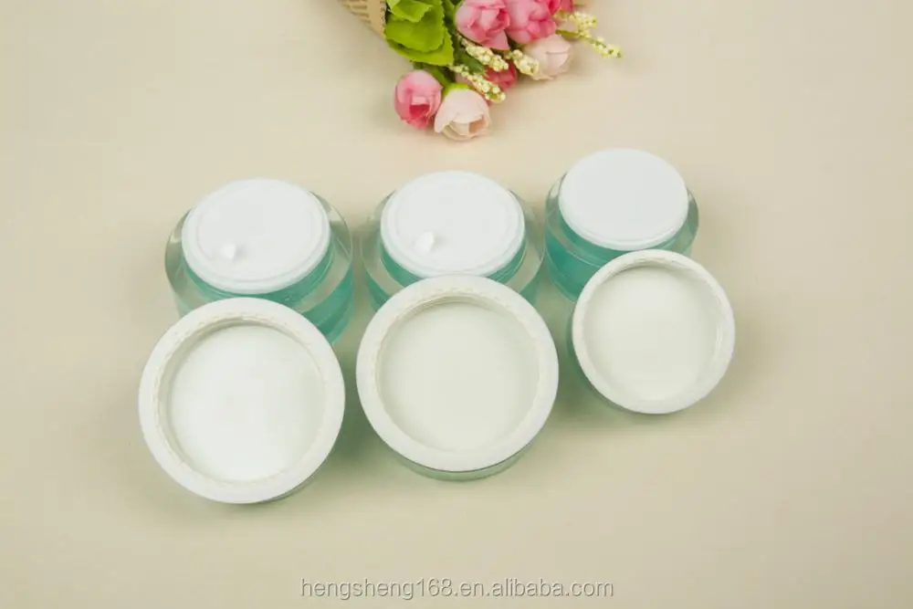 plastic cosmetic cream jar