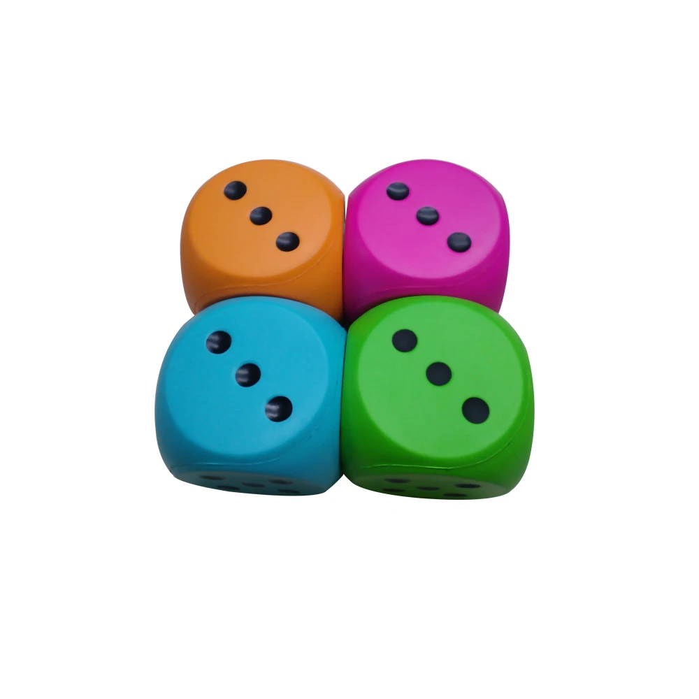 Promotional Custom Soft Pu Stress Giant 6 Sided Foam Dice Buy Giant