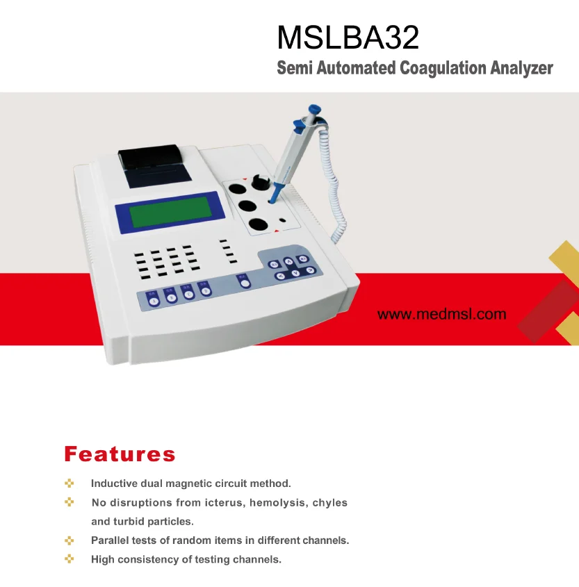 Modern Clinical Analytical Instruments Coagulometer,Semi Automated ...