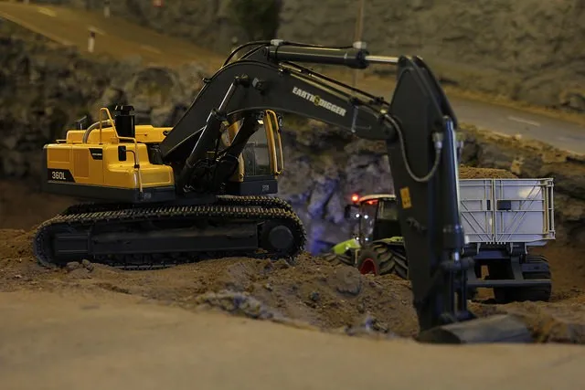 rc hydraulic construction equipment