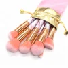 2018 Professional New Pink Marble Makeup Brushes Set 10 Pieces Foundation Cosmetic Tools
