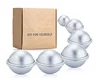 A338110 DIY Metal Bath Bomb Mold with 3 Sizes total 12pcs