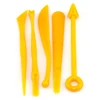 Hot Sale Popular Tools 5pcs Set Plastic Pottery tool Oven Bake Modeling Clay Tool for Shaping and Sculpting