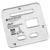 Custom Industrial Panels Plexiglass Router Mortise Template Transparent Acrylic Q5 Side Rail Hinge Mortise Template