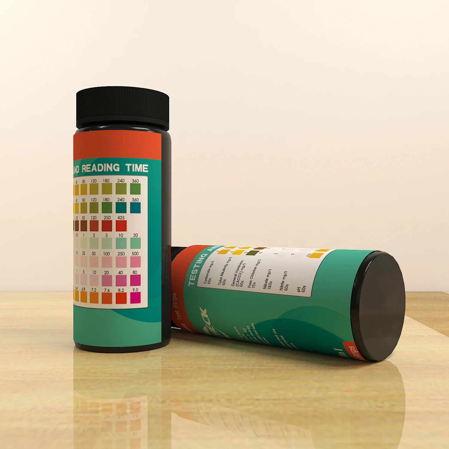 Water Quality Test Strips 7 Parameters 100 Strips For Aquarium Buy