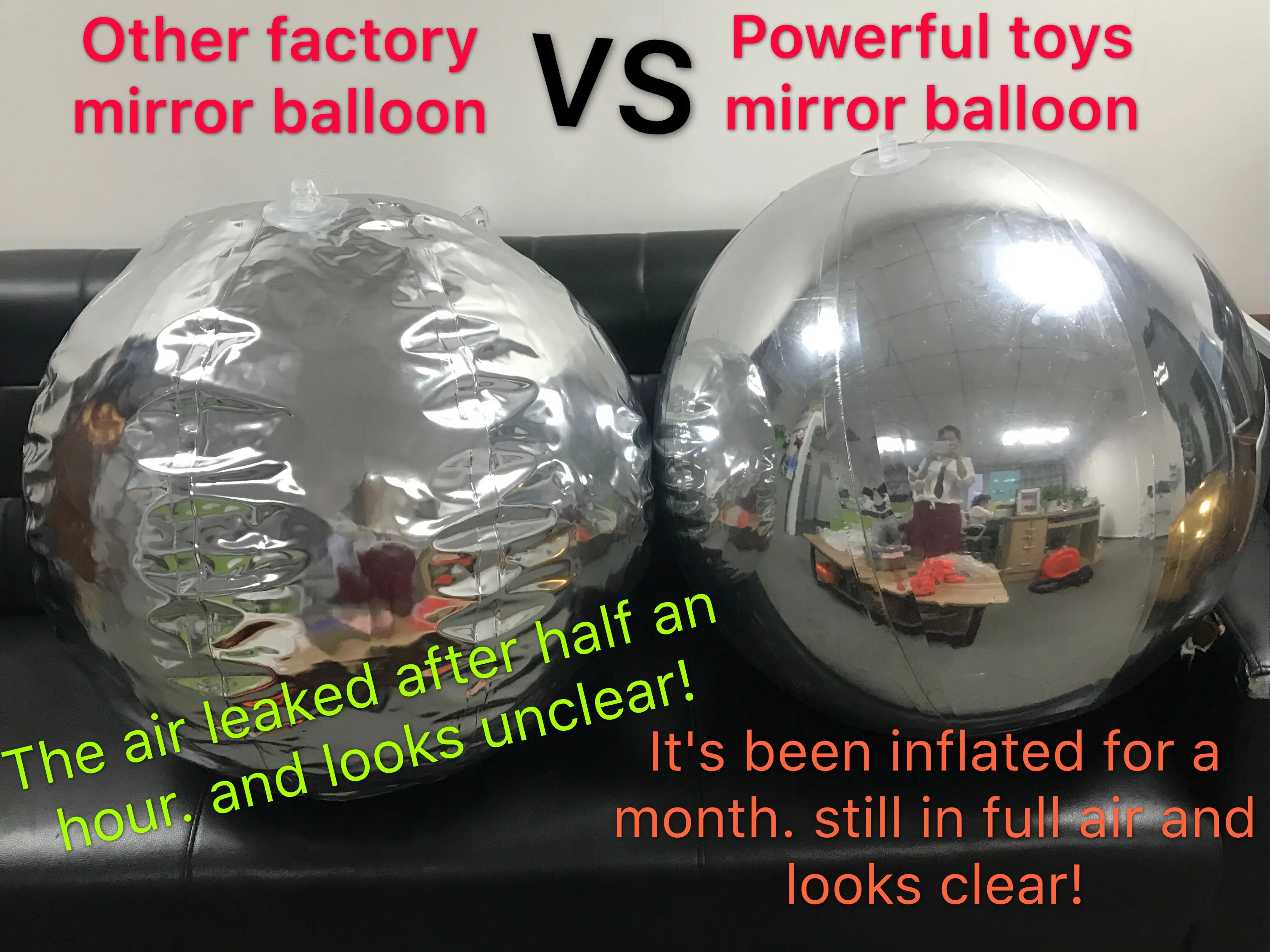 1m Inflatable Gold Mirror Ball Mirror Balloon Buy Mirror Ball