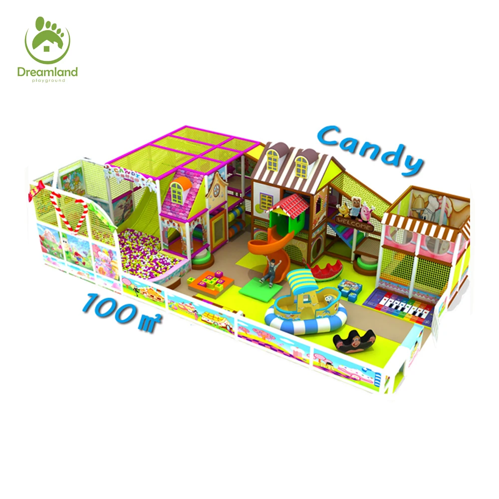 100 Sqm Kids Indoor Candyland Soft Play Center With Plastic Playhouse Buy Kids Indoor Candyland Soft Play Center Play Center With Playhouse Product On Alibaba Com