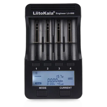 Original Liitokala Lii-500 Lcd 3.7v/1.2v Aa/aaa 18650/26650/16340/14500