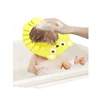 practical adjustable soft eco-friendly silicone baby shower ear protect caps baby shampoo shower bathing hat