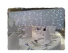 LED Star Curtain White Lamp for wedding party