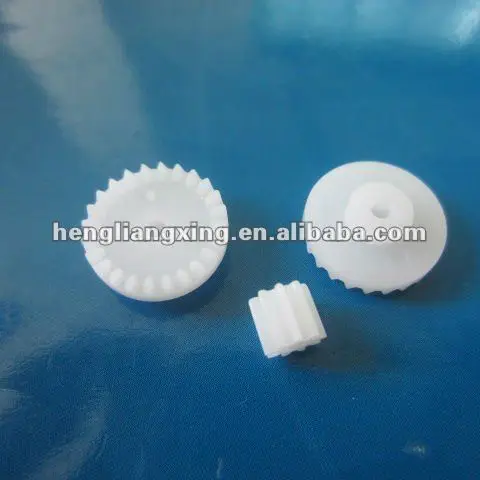 10 TOOTH TO BOOST SCALEXTRIC MABUCHI MOTORS 2 WHITE PLASTIC PINION GEARS 